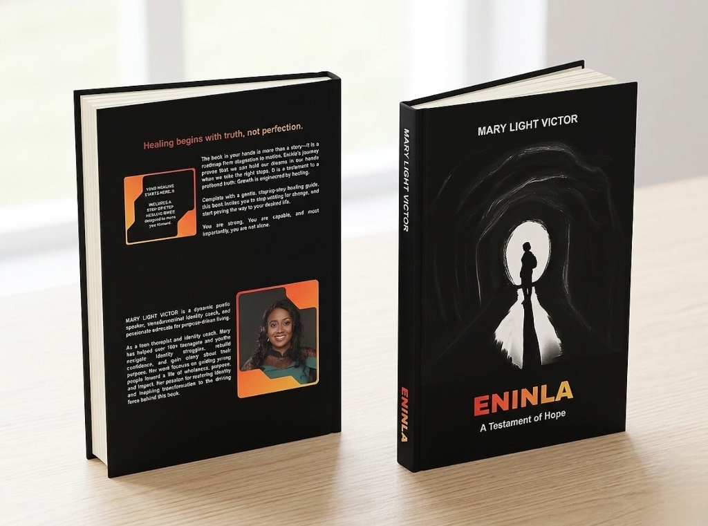 Eninla Book Cover Design Mockup